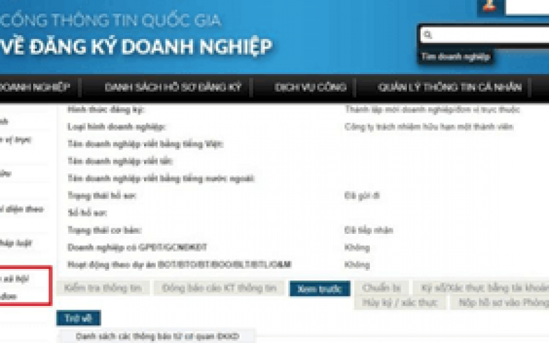 Áp dụng mẫu giấy đăng ký thành lập doanh nghiệp theo Nghị Định 122/2020