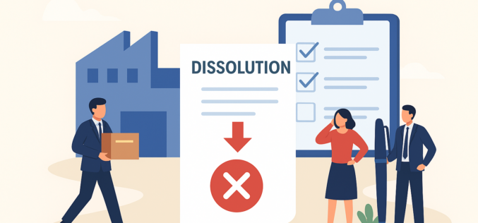 Thủ tục giải thể doanh nghiệp