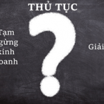 Thủ tục tạm ngừng và giải thể Hộ kinh doanh