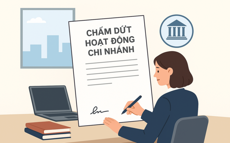 Thủ tục giải thể chi nhánh công ty