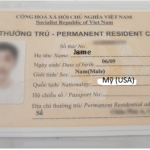 Cases are considered for getting permanent residence card in Vietnam