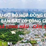 Dịch vụ gỡ bỏ hợp đồng đặt cọc chuyển nhượng đất có công chứng tại Xã Long Hậu - Huyện Cần Giuộc