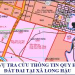 Dịch vụ tra cứu thông tin quy hoạch đất đai tại xã Long Hậu