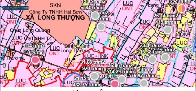Dịch vụ tra cứu thông tin quy hoạch nhà đất tại xã Long Thượng, Huyện Cần Giuộc