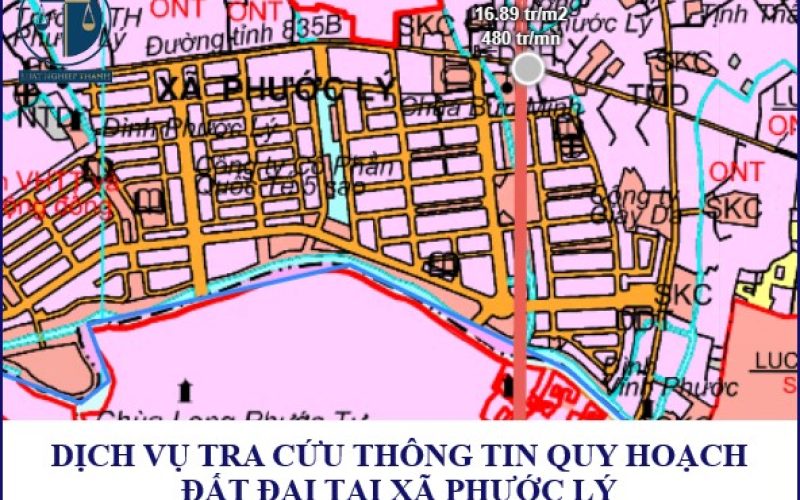 Dịch vụ tra cứu thông tin quy hoạch đất đai tại xã Phước Lý, huyện Cần Giuộc