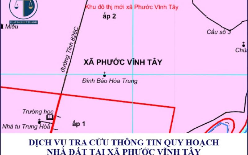 Dịch vụ tra cứu thông tin quy hoạch nhà đất tại xã Phước Vĩnh Tây, Huyện Cần Giuộc