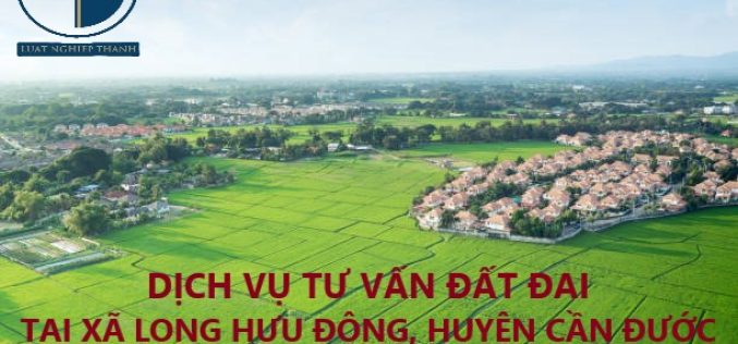 Dịch vụ tư vấn đất đai tại xã Long Hựu Đông, huyện Cần Đước