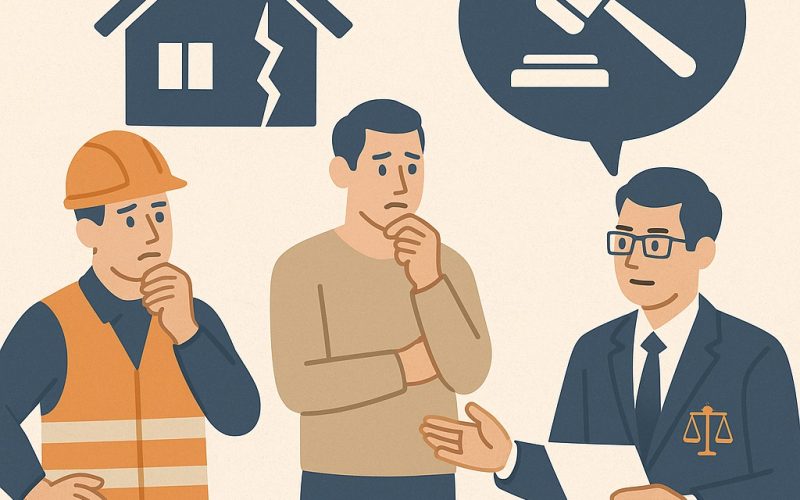 Xây dựng ảnh hưởng nhà liền kề – Các vướng mắc thường gặp