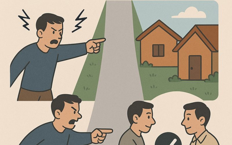 Giải quyết tranh chấp lối đi chung theo quy định