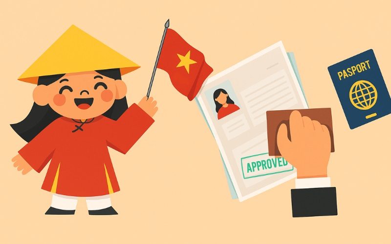 Trở lại quốc tịch Việt Nam