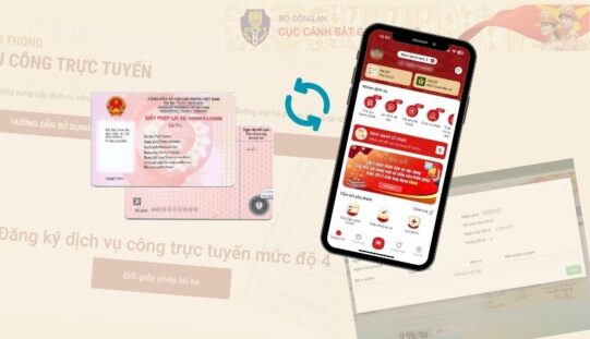 Hướng dẫn kiểm tra, cập nhật bằng lái xe mới gia hạn lên VNeID