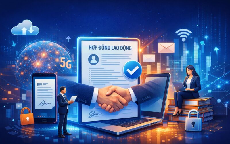 Các nội dung về Hợp đồng lao động điện tử từ ngày 01/7/2025 mà Doanh nghiệp cần biết