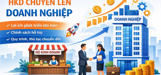 Điều chỉnh nhỏ giúp hộ kinh doanh lên doanh nghiệp