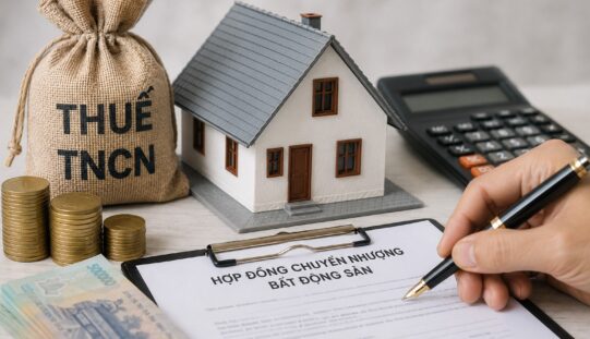 Cách xác định đúng số thuế TNCN phải nộp khi chuyển nhượng BĐS