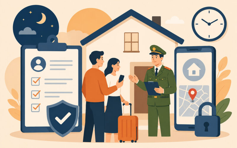 Các trường hợp phải thông báo lưu trú