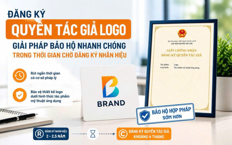Đăng ký quyền tác giả cho logo: Giải pháp bảo hộ sớm trong quá trình xây dựng thương hiệu