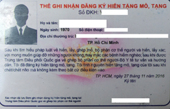Đăng ký hiến tạng
