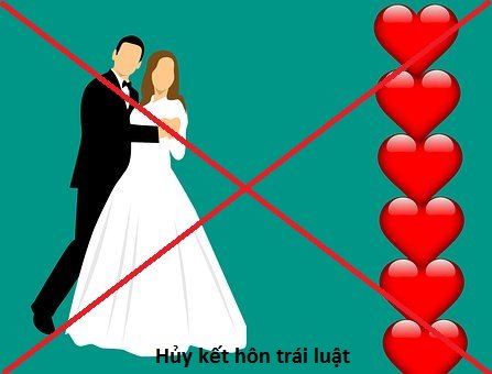 Yêu cầu hủy kết hôn trái pháp luật