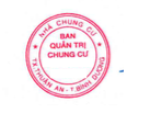 Con dấu của ban quản trị nhà chung cư